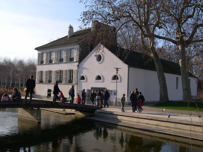  maison au bord de l'eau, parc de Bercy